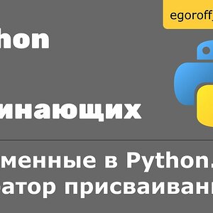 Урок 4 Переменные в Python. Оператор присваивания
