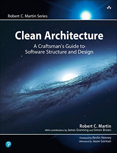 Обложка книги Clean Architecture: A Craftsman's Guide to Software Structure and Design3