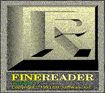 Splash Screen FineReader 1.03