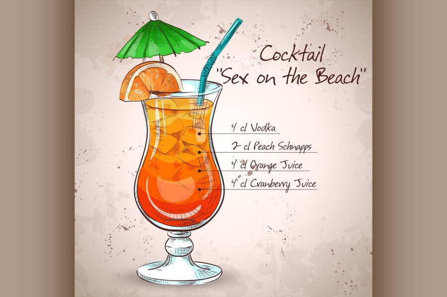 Секс на пляже коктейль