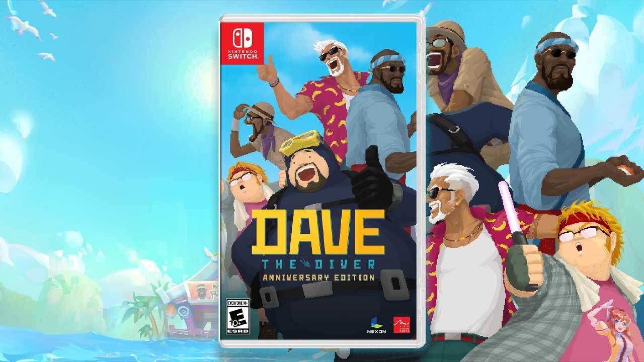 Dave the Diver physical edition box art