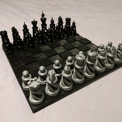 Набор тактильных шахмат (магнитных)