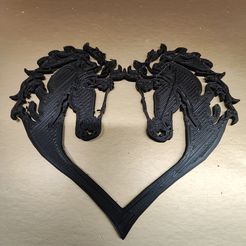 украшение для дома лошадиное сердце