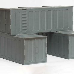 Wargaming Sci Fi Shipping Container SC001
